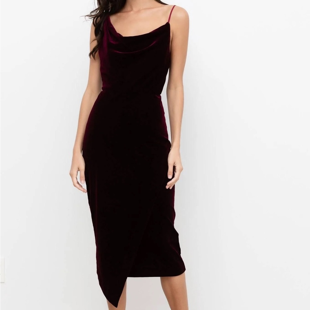 Yumi Kim Goddess Dress Sz S - Burgundy - worn once